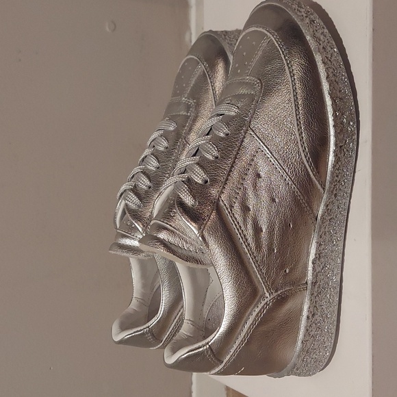 MM6 MAISON MARGIELA Metallic 6 Court sneakers - Picture 4 of 11